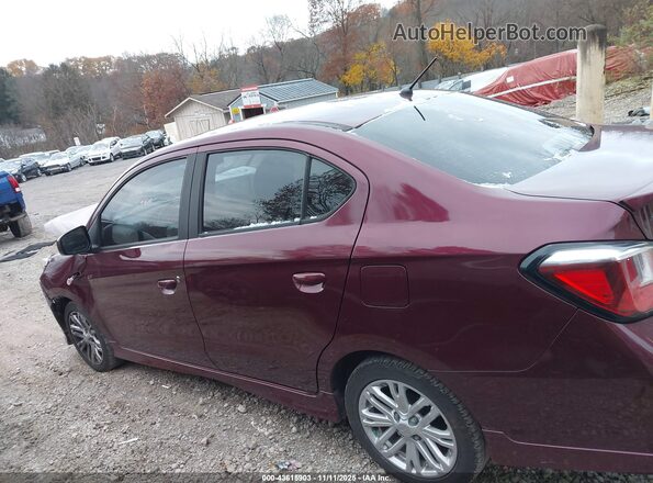 ML32FUFJ2MHF04531 2021 MITSUBISHI MIRAGE G4 Maroon 
