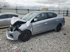 2023 Mitsubishi Mirage G4 Es Серебряный vin: ML32FUFJ2PHF01326