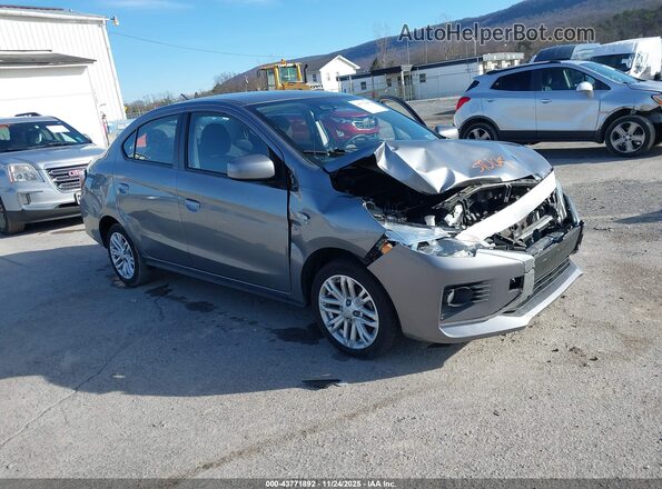 ML32FUFJ3PHF00461 2023 MITSUBISHI MIRAGE G4 Silver Przód prawy