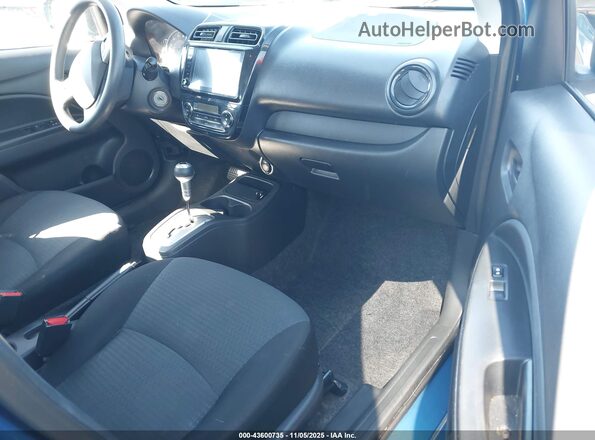 ML32FUFJ6NHF09331 2022 MITSUBISHI MIRAGE G4 Blue Widok wnętrza z przodu