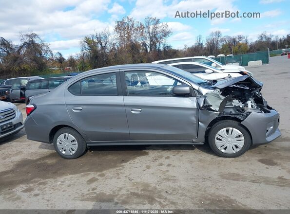 ML32FUFJ8PHF03677 2023 MITSUBISHI MIRAGE G4 Серый Вид задней части салона