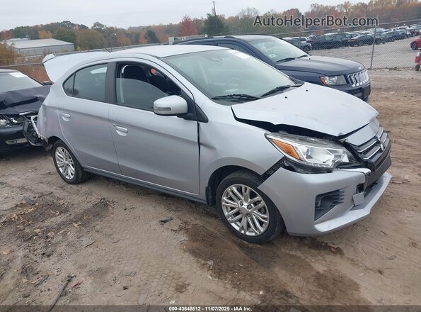 ML32FVFJ7NHF05066 2022 MITSUBISHI MIRAGE G4 Серебряный Передняя правая четверть
