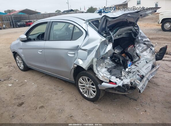 ML32FVFJ7NHF05066 2022 MITSUBISHI MIRAGE G4 Серебряный Задняя левая четверть