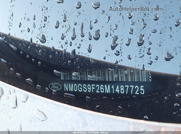NM0GS9F26M1487725 2021 FORD PASSENGER Серый Вид подкапотного пространства