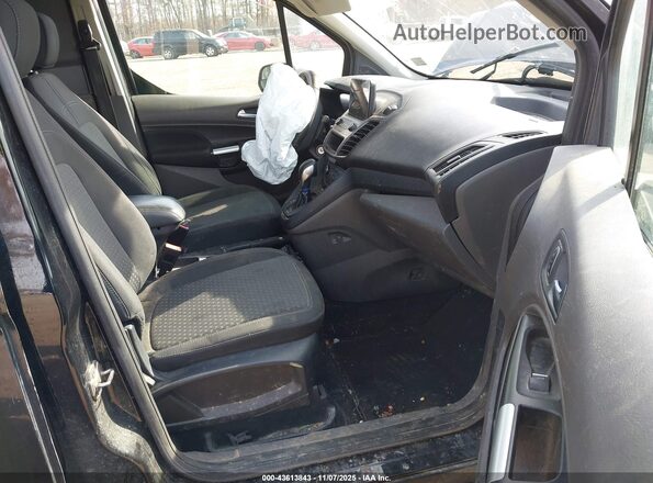 NM0LS6F22M1501441 2021 FORD TRANSIT CONNECT Черный Вид салона спереди