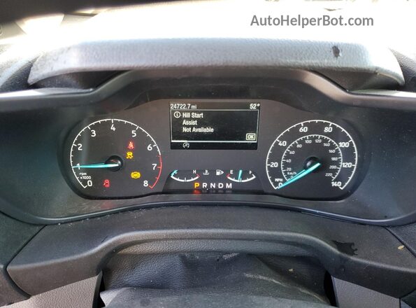 NM0LS6S20P1572079 2023 FORD TRANSIT Белый Вид щитка приборов