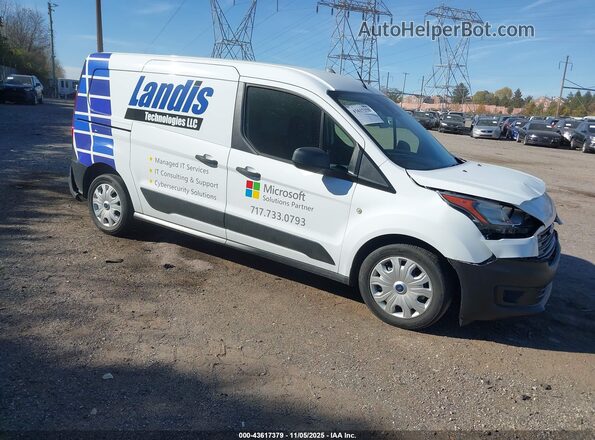 NM0LS7E27M1491092 2021 FORD TRANSIT CONNECT Белый Передняя правая четверть