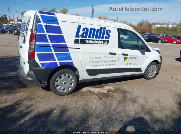 NM0LS7E27M1491092 2021 FORD TRANSIT CONNECT Белый Задняя правая четверть