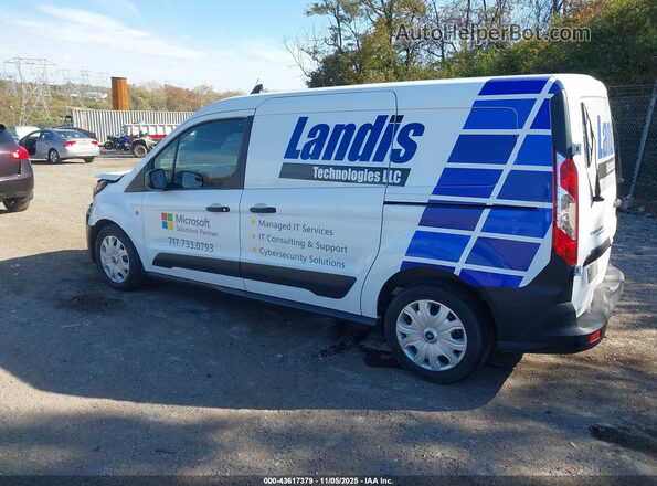 NM0LS7E27M1491092 2021 FORD TRANSIT CONNECT Белый Задняя левая четверть