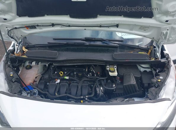 NM0LS7F23L1462525 2020 FORD TRANSIT CONNECT Белый Вид сзади