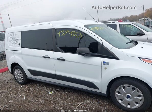 NM0LS7F79H1309134 2017 FORD TRANSIT CONNECT Белый Вид задней части салона
