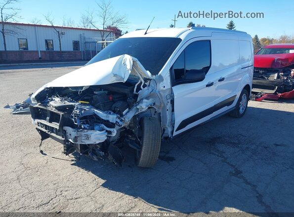 NM0LS7T24P1548985 2023 FORD TRANSIT CONNECT Белый Передняя левая четверть
