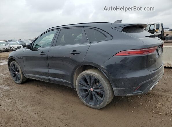 SADCJ2EU0MA688443 2021 JAGUAR F-PACE Черный Задняя левая четверть