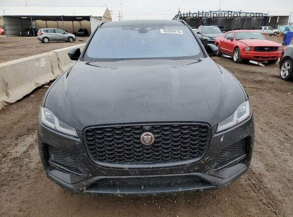 SADCJ2EU0MA688443 2021 JAGUAR F-PACE Черный Вид спереди
