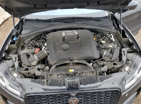 SADCJ2EU0MA688443 2021 JAGUAR F-PACE Черный Вид подкапотного пространства