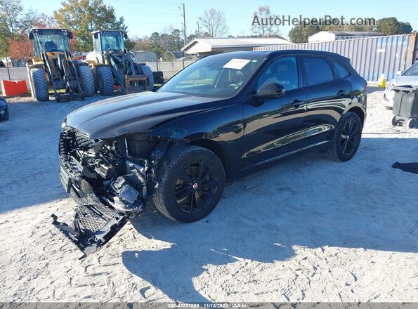 SADCJ2EU5MA668088 2021 JAGUAR F-PACE Черный Передняя левая четверть
