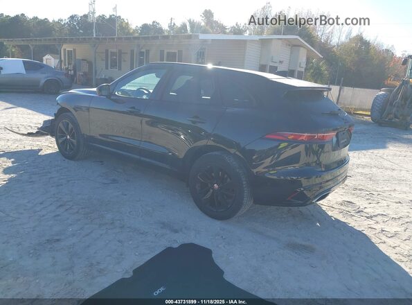 SADCJ2EU5MA668088 2021 JAGUAR F-PACE Черный Задняя левая четверть