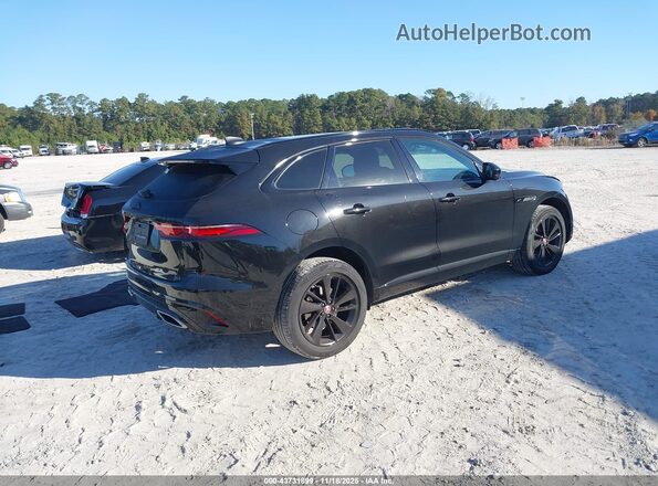 SADCJ2EU5MA668088 2021 JAGUAR F-PACE Черный Задняя правая четверть