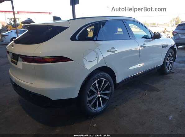 SADCJ2EX0NA700487 2022 JAGUAR F-PACE White Rear right