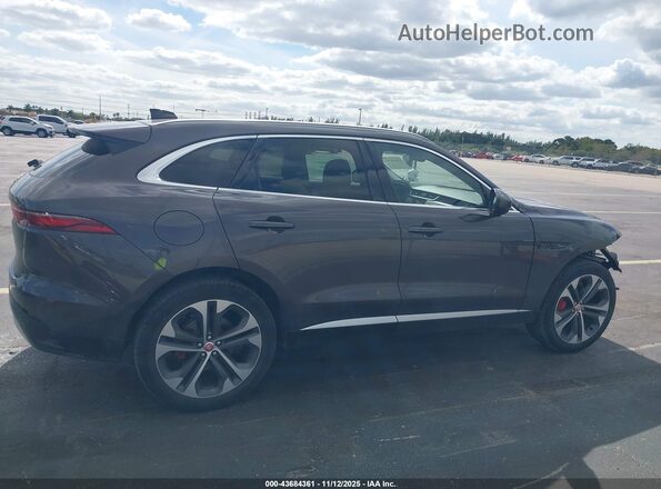 SADCJ2EX1MA684539 2021 JAGUAR F-PACE Серый Панорамный вид салона 360°