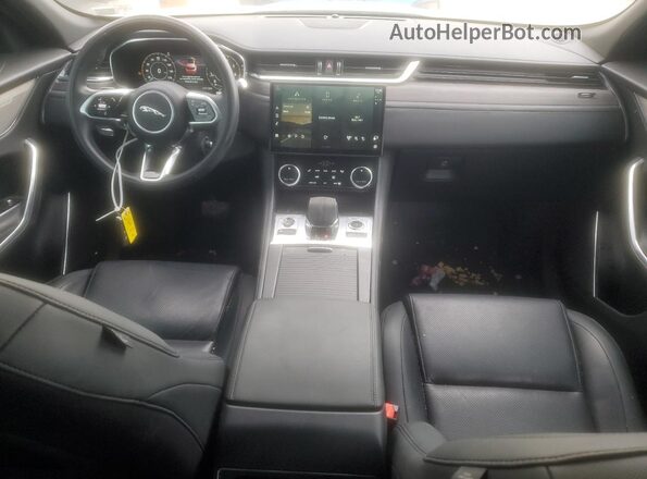 SADCJ2EX1MA687845 2021 JAGUAR F-PACE Серый Вид панели приборов