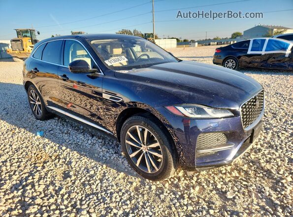 SADCJ2EX5MA670708 2021 JAGUAR F-PACE Black Przód prawy