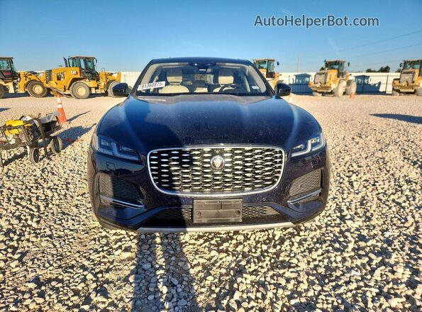 SADCJ2EX5MA670708 2021 JAGUAR F-PACE Black Widok z przodu