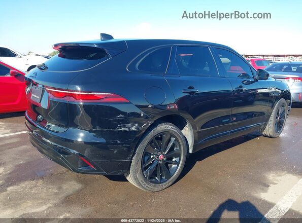SADCJ2EX7MA674906 2021 JAGUAR F-PACE Черный Вид спереди