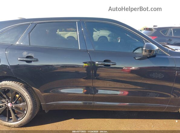 SADCJ2EX7MA674906 2021 JAGUAR F-PACE Черный Вид задней части салона