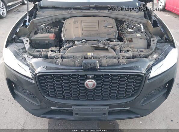 SADCJ2EX7MA674906 2021 JAGUAR F-PACE Черный Вид сзади