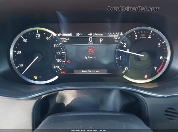 SADCJ2EX7MA674906 2021 JAGUAR F-PACE Черный Вид задних сидений