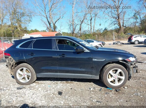 SADCJ2FX4LA647160 2020 JAGUAR F-PACE Черный Вид задней части салона