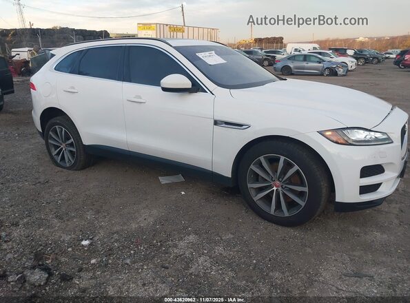 SADCK2BV4HA894803 2017 JAGUAR F-PACE Белый Передняя правая четверть
