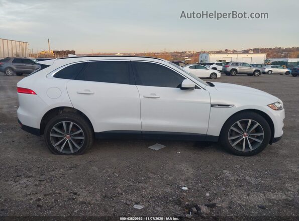 SADCK2BV4HA894803 2017 JAGUAR F-PACE Белый Вид задней части салона