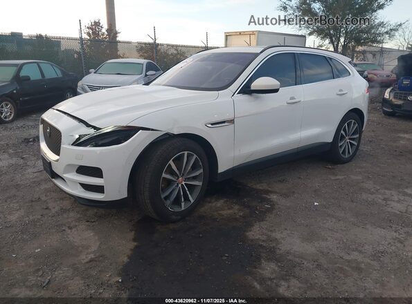 SADCK2BV4HA894803 2017 JAGUAR F-PACE Белый Передняя левая четверть