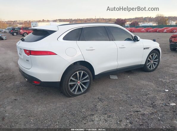 SADCK2BV4HA894803 2017 JAGUAR F-PACE Белый Задняя правая четверть