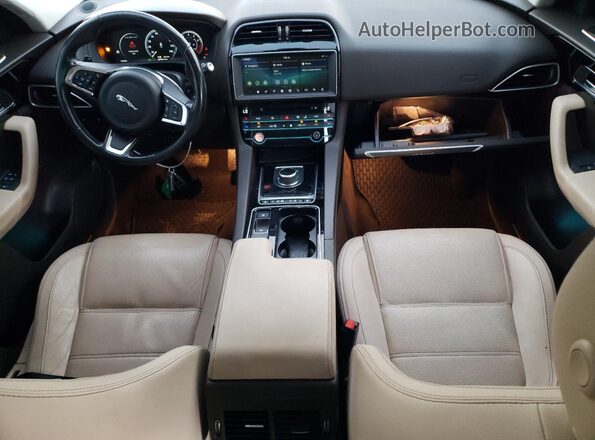 SADCK2FX0JA294944 2018 JAGUAR F-PACE Зеленый Вид панели приборов