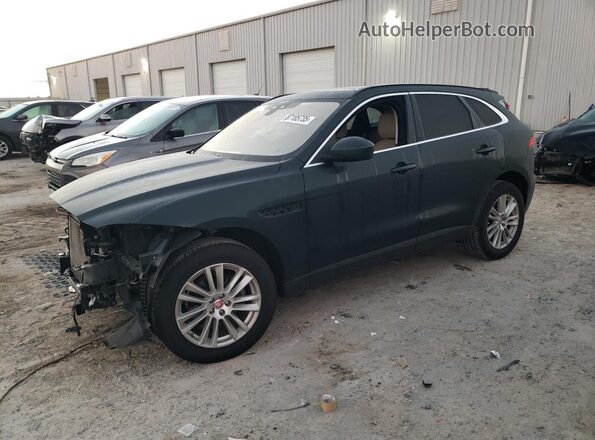 SADCK2FX0JA294944 2018 JAGUAR F-PACE Зеленый Передняя левая четверть