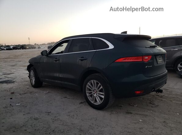 SADCK2FX0JA294944 2018 JAGUAR F-PACE Зеленый Задняя левая четверть