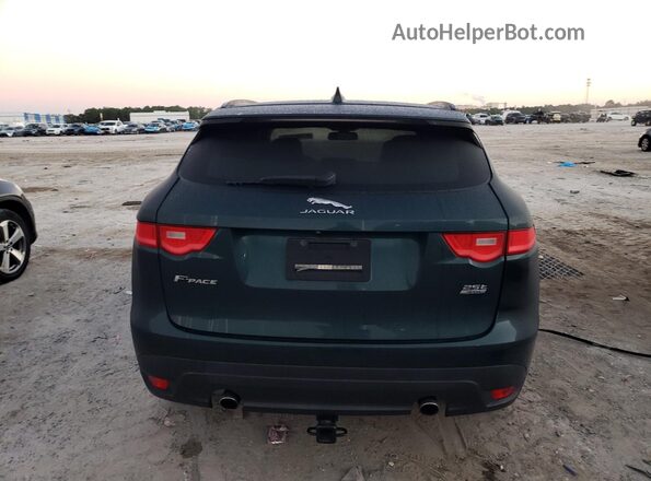 SADCK2FX0JA294944 2018 JAGUAR F-PACE Зеленый Вид сзади