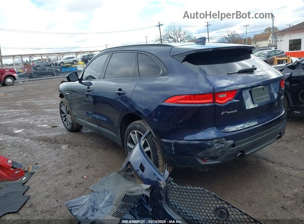 SADCK2FX1JA290966 2018 JAGUAR F-PACE Синий Задняя левая четверть