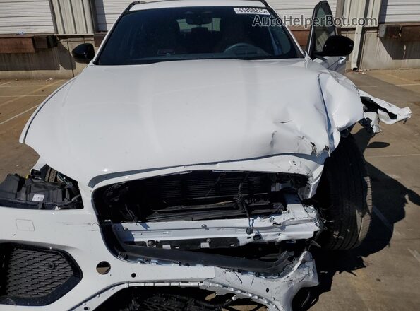 SADCT2EX0SA753650 2025 JAGUAR F-PACE White Vista del compartimento del motor