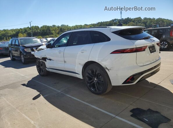 SADCT2EX0SA753650 2025 JAGUAR F-PACE White Trasero izquierdo