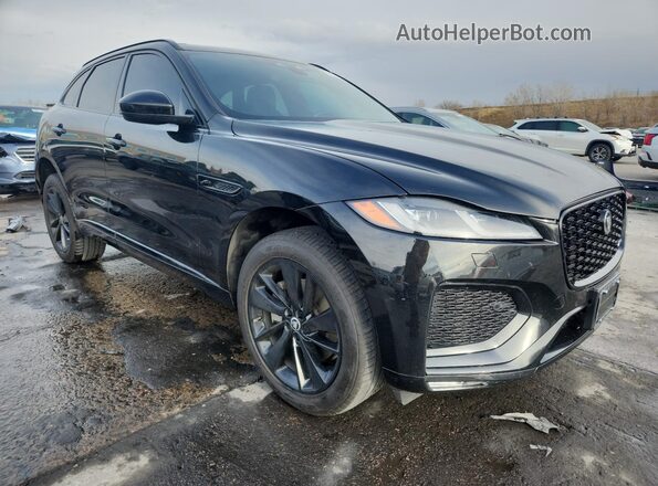 SADCT2EX7RA725144 2024 JAGUAR F-PACE Black Передня права чверть