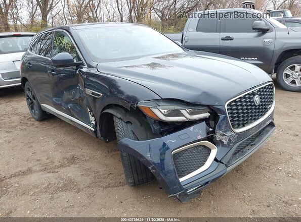 SADCT2EX8RA727971 2024 JAGUAR F-PACE Navy Delantero derecho