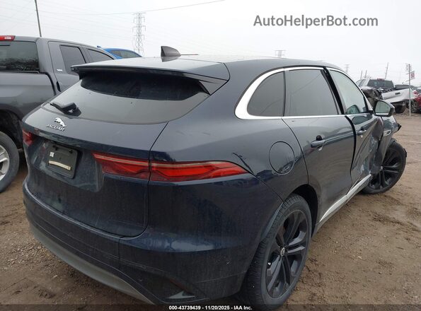 SADCT2EX8RA727971 2024 JAGUAR F-PACE Navy Trasero derecho