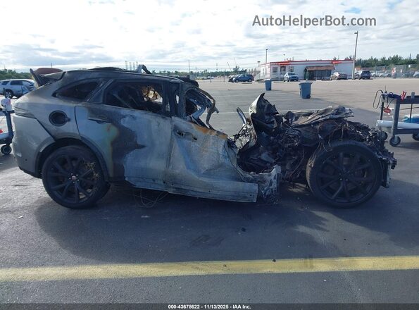 SADCZ2EE0NA690678 2022 JAGUAR F-PACE Gray Widok zestawu wskaźników
