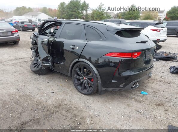 SADCZ2EE3KA615498 2019 JAGUAR F-PACE Black Rear left