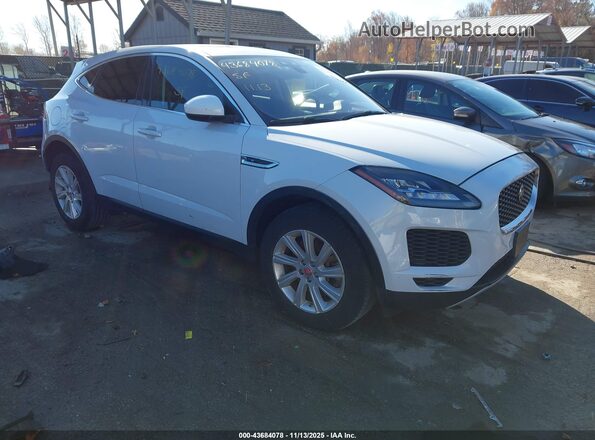 SADFJ2FX5J1Z30712 2018 JAGUAR E-PACE Белый Передняя правая четверть
