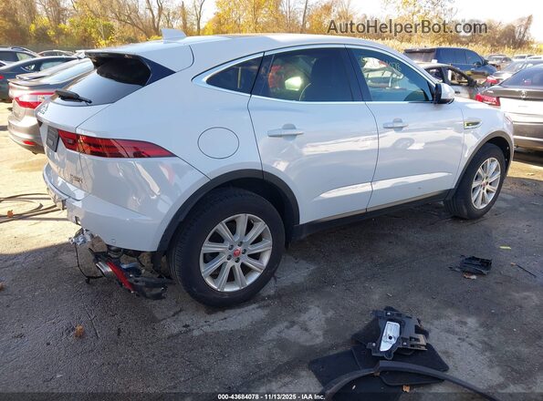 SADFJ2FX5J1Z30712 2018 JAGUAR E-PACE Белый Задняя правая четверть